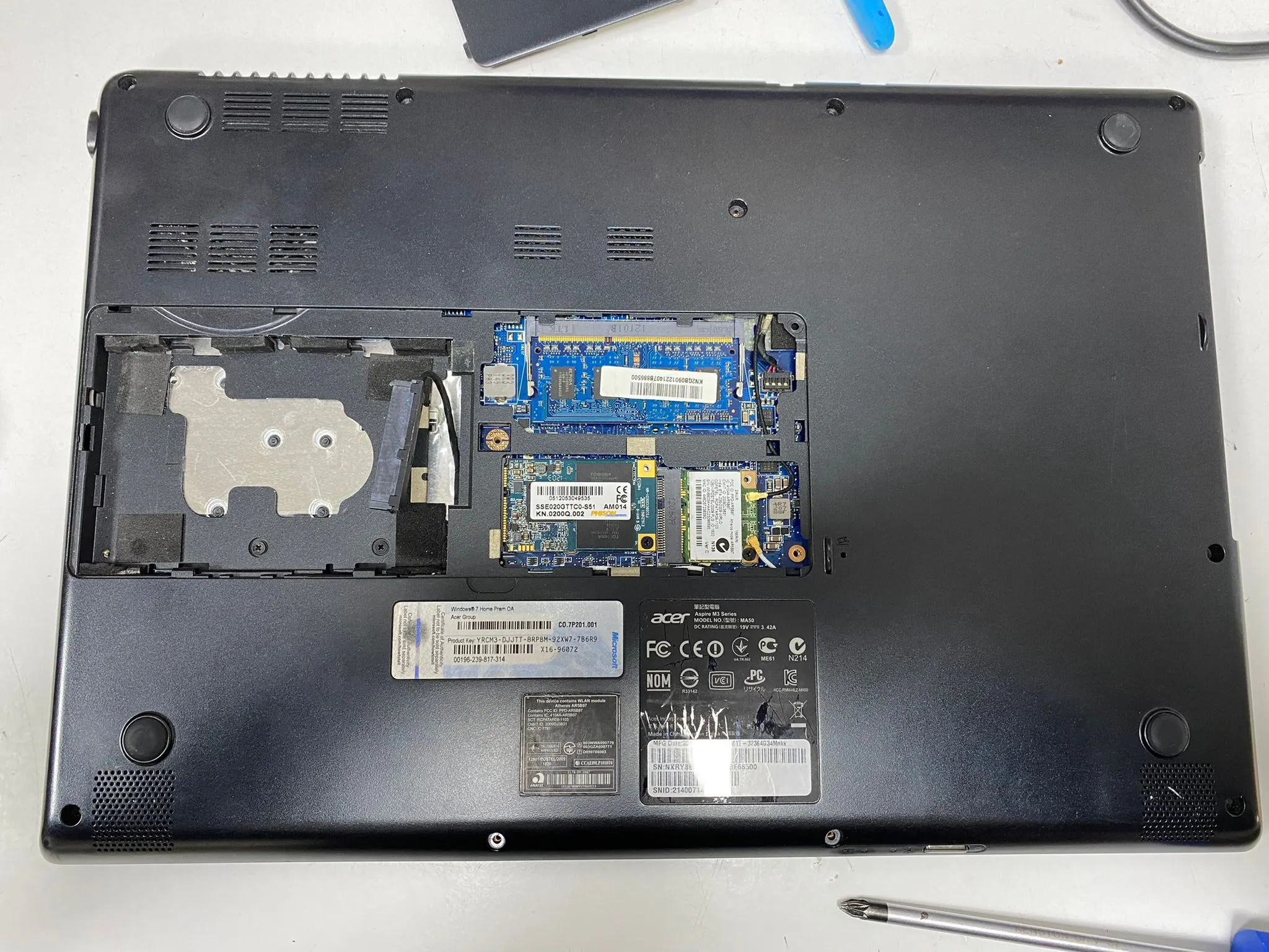 Placa base completa de portátil